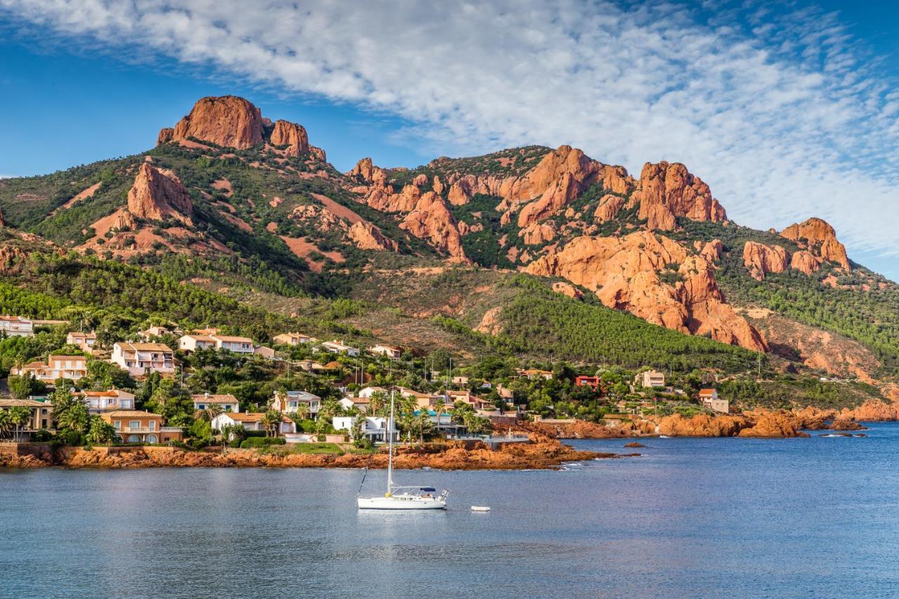 Agay Cap Esterel Village Allee Fleurs - F2 Clim Vue Golf Et Mer - Grande Terrasse Plein Sud Saint-Raphaël Kültér fotó
