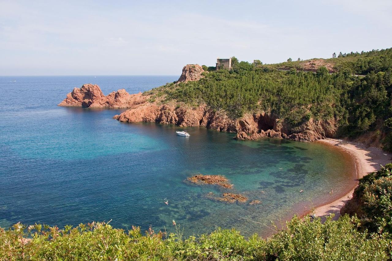 Agay Cap Esterel Village Allee Fleurs - F2 Clim Vue Golf Et Mer - Grande Terrasse Plein Sud Saint-Raphaël Kültér fotó